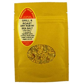 Sample Size, EZ Meal Prep, GRILL & ROAST DRY RUB WITH SEA SALTⓀ $3.49