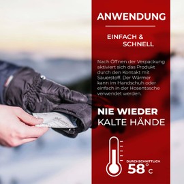 Thermopad Hand Warmers - The Original: 3 Pairs of Heat Pads for 12 Hours of Warmth I Ready to Use Pocket Warmers I Extra Warm Heat Pad - Ideal for Outdoor Activities & Gloves I Hand Heat Pad