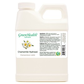 Chamomile Hydrosol (Floral Water) - 32 fl oz Plastic Jug w/Cap - 100% pure (NOT OIL)