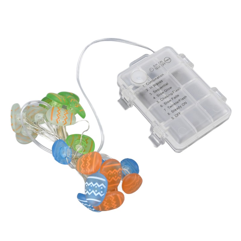 Easter Decoration String Lights Warm Light IP44 Waterproof LED Easter