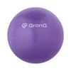 GronG Pilates Ball Anti-Burst with Inflatable Straw, Purple
