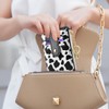 Womens Small Leather Bifold Wallet for Women Slim RFID Blocking