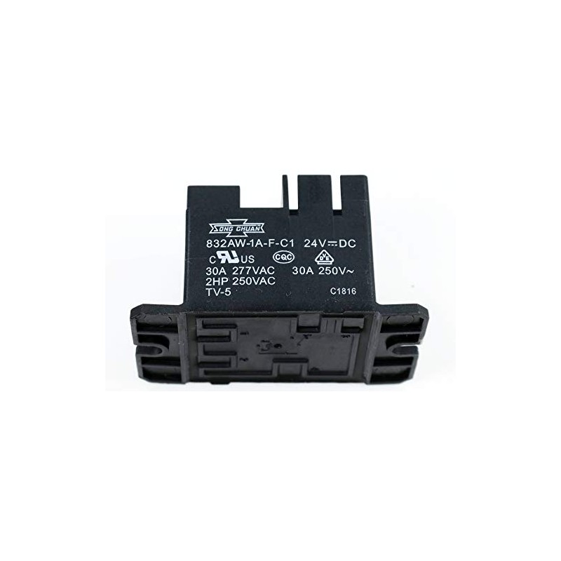 Song Chuan 832AW-1A-F-C1, 24VDC Relay, 240 VAC, 30A General Purpose