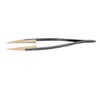 Anti Magnetic Tweezers with Replaceable Pointed Wooden Tips Watch Repair
