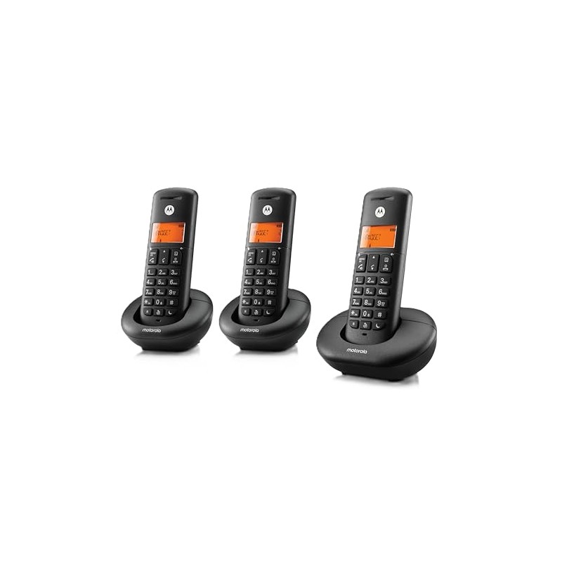 Motorola E203 Cordless Landline House Phone, Home Phone, Nuisance Call