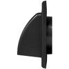 Black Gravity Flap for Ø 100 mm / 4" Round