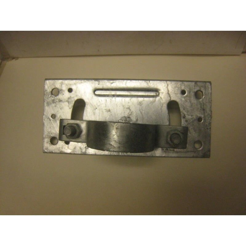 EVERBILT WOOD FENCE TO ROUND STEEL POST ADAPTER BRACKET: 1-7/8"