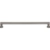 Top Knobs Morris Appliance Pull 18 Inch (c-c) Ash Gray
