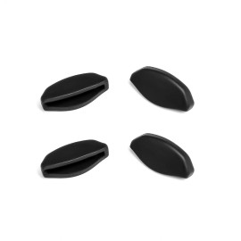 ZeniOptics Replacement Nose Pads Nosepiece for Oakley Sielo OO9288 Sunglasses Frame - Black Standard Size x 2