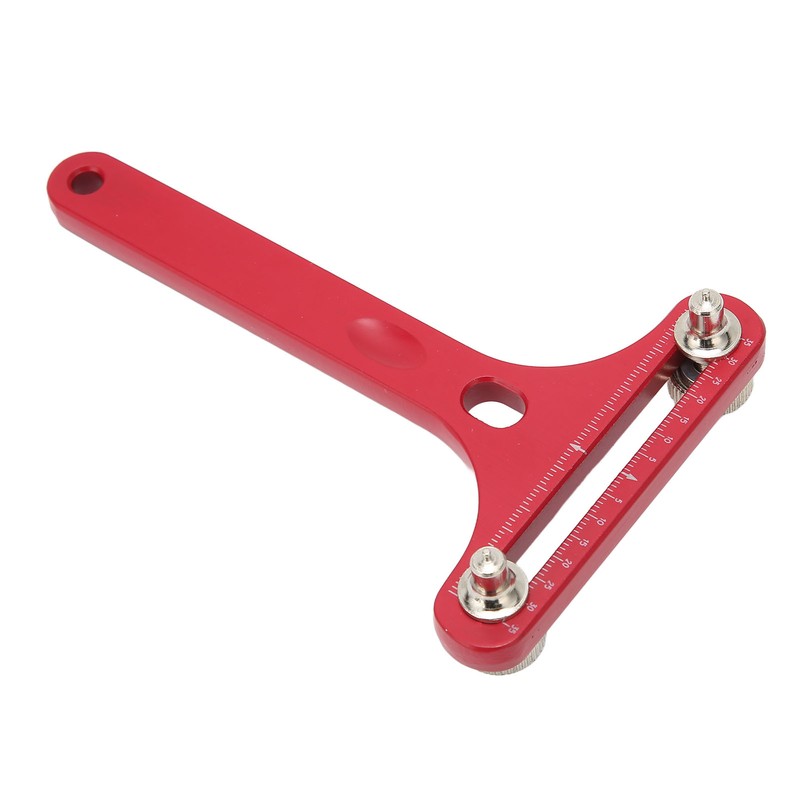 T Shaped Watch Back Case Opener Alloy Steel Clear Scale
