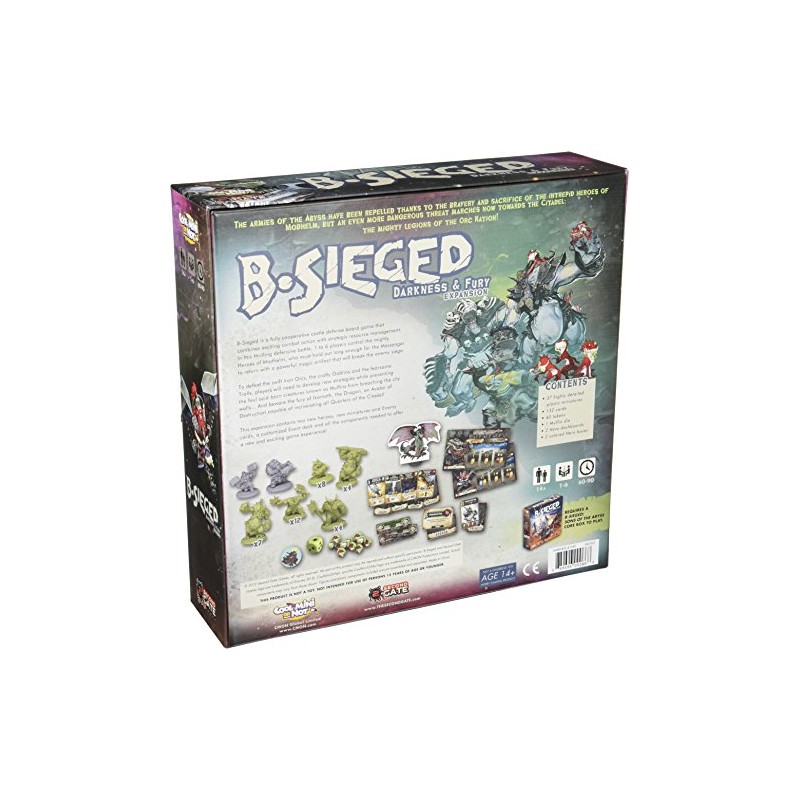 B-Sieged Darkness & Fury Board Game Expansion
