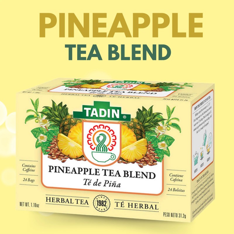 Tadin Pineapple Herbal Tea, 24 Tea Bags 1.10 fl oz,