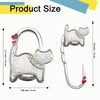 KUNHEHO Purse Hook for Table Foldable Handbag Hanger Folding Bag