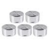 Idhadkc 5 Pcs Metal Gas Stove Knobs 8mm Cooker Control