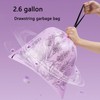 2.6 Gallon Small Trash Bags Tearing-Free Drawstring for Bathroom Office