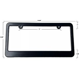OwnTheAvenue Jesus Truth Way Life Christian Cross Car Truck Slim License Plate Frame