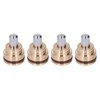 4Pcs Joystick Pusher Control Valve Standard Size Easy Installation Excavator
