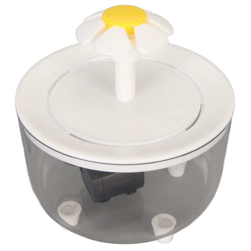 Cat Water Fountain Automatic Circulation USB Transparent Water Tank Silent