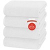 RIVERSIDE 100% Ring-Spun Cotton Bath Towels Set of 4 22