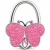 KUNHEHO Butterfly Purse Hook for Table, Foldable Purse Holder &