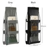 Handbag Storage Organizer Dust-Proof Holder Bag Wardrobe Closet (Black-2Pack)