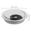 OSALADI 20pcs Round Cable Hole Covers Desk Grommet Plugs for