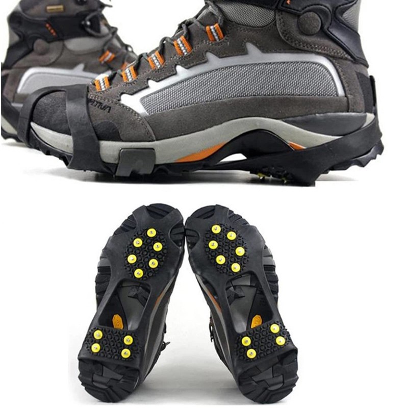 SING F LTD 1 Pair Ice Snow Grips Shoe Spikes