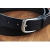 Frentree Genuine Leather Belt for Men, Black, Classic, 1.2", MADE