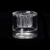 ANCLLO 5Pcs Transparent Acrylic 8 Holes Worm Catch Aquarium Supplies