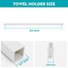 IWIWE 24 Inch Towel Bar Replacement Rod for Ceramic Holder