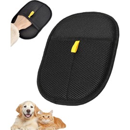 LENGAIJIN Pet Hair Remover, Electrostatic Pet Hair Removal Gloves, Reusable Cat & Dog Hair Remover for Couch, Furniture, Carpet, Curtain, Upgraded Animal Fur Removal Tool, Cat Grooming Gloves-1 PCS