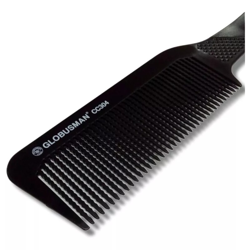 Globusman Peine De Carbón Flat Top Cerdas Onduladas 3 Pzs