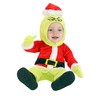 Infant The Grinch Santa Costume 9/12 Months