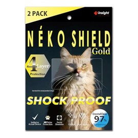 Insight Engineering NEKO Shield Gold Shock-Proof Ultra-Clear Screen Protector (2 Pack) for ICOM IC-7300/IC-9700