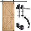 G&J 6.6 ft Sliding Barn Door I Type Hardware 5