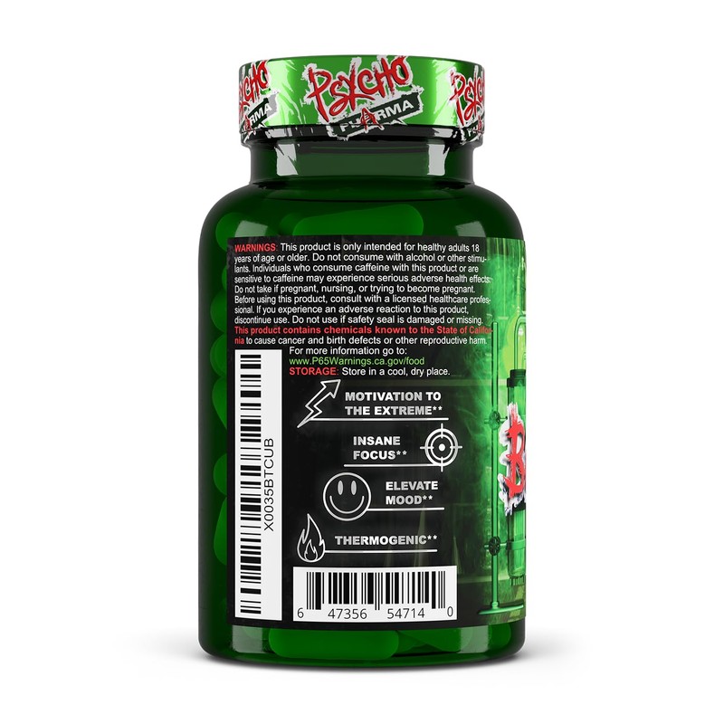 Psycho Pharma Far Beyond Driven, for Increased Energy to Burn