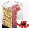 Chessex Dice: Polyhedral 7-Die Speckled Dice Set - Fire