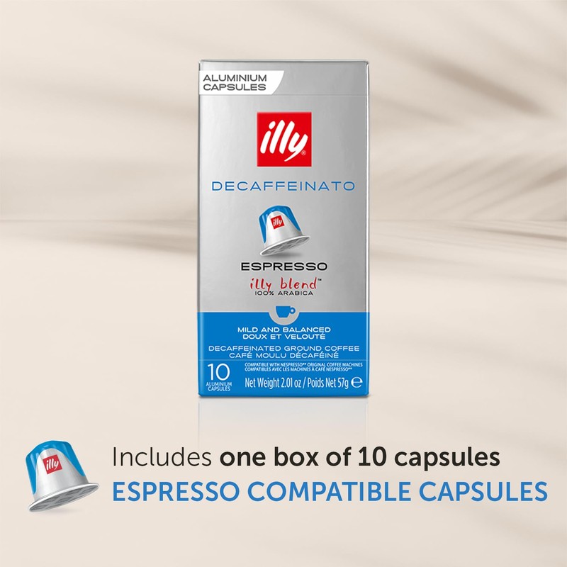 Illy Espresso Nespresso Compatible Single Serve Capsule Coffee Pods -