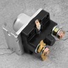 BOROCO Relay Solenoid Starter, 12V Starter Solenoid Switch, Black, Automatic,