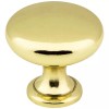 Elements Polished Brass Kitchen Cabinet Knob Vanity Hardware Drawer Knobs