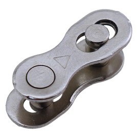 CTWHA 8 Pairs Bicycle Chain Quick Release Buckles Magic Buckle Mountain Road Bicycle 6 to 7 to 8 Speed Universal Bicycle Cycling Turning Chain Missing Link Stainless Steel Chain