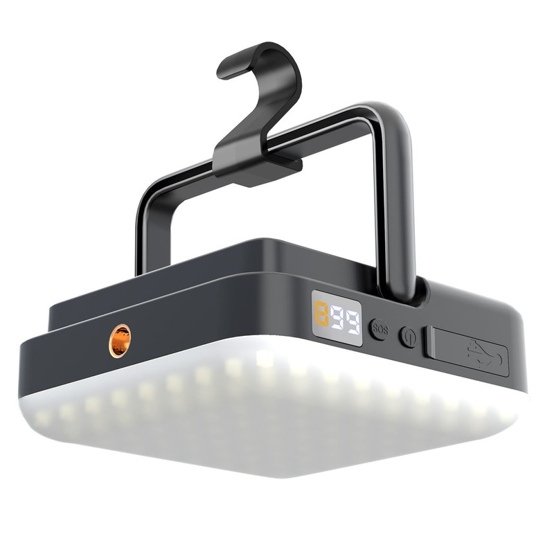 Outdoor Camping Tent Lamp Waterproof Rechargeable LED Camp Light Magnetic