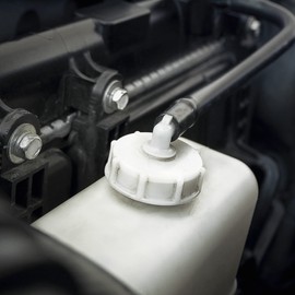 ACROPIX Radiator Coolant Reservoir Overflow Tank Cap for Honda Accord - Pack of 1 White
