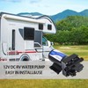TDRFORCE 12V DC RV Fresh Water Pump 5 GPM Pressure