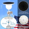 Solar Flag Pole LED Light, New Flag Pole Ball Topper