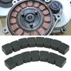 Motorized Bicycle Clutch Pad, 15 Set Engine Clutch Pads Square