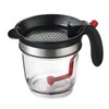 Cuisipro Fat Separator with Bottom Release, Plastic, 4 Cup Strainer
