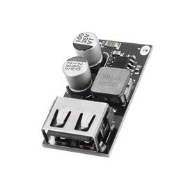 4 Packs USB Buck Converter, Supply Voltage Regulator Volt Transformer Board DC-DC Step Down Module 6-32V 12V 24V to 5V QC 3.0 Charging Module Power