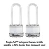 Master Lock M1XTLJ Magnum Heavy Duty Padlock with Key, 2