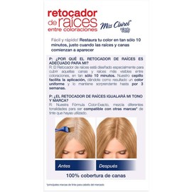 Tinte retoque raíz permanente Miss Clairol 91 Rubio Cenizo Claro 70 ml